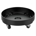 Vestil DRUM DOLLY LD POLY BLACK 30 GALLON DRUM-DP-LD-30-BK